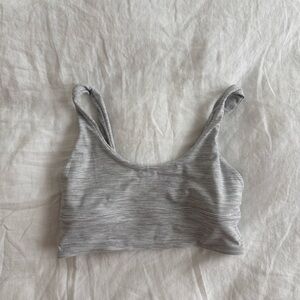 Lululemon Athletica Light Gray Sports Bra
